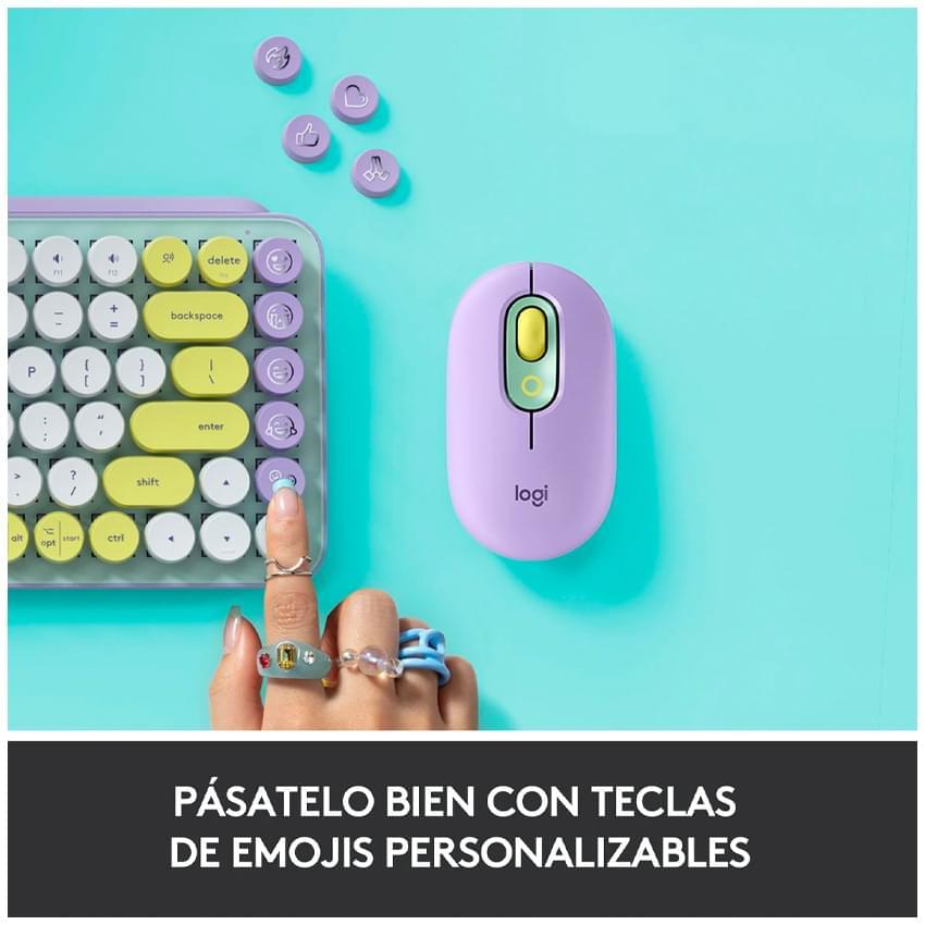 Teclado Mecanico Logitech Pop Keys Fresh Vibes